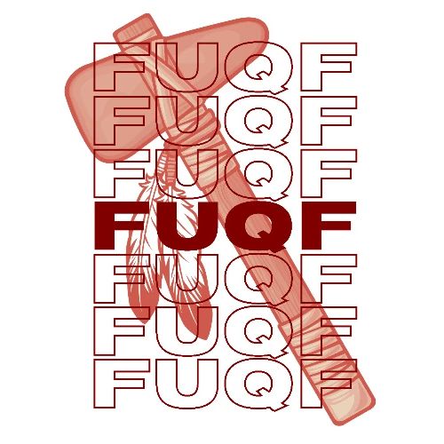 FUQF with Tomahawk - Men's T-Shirt