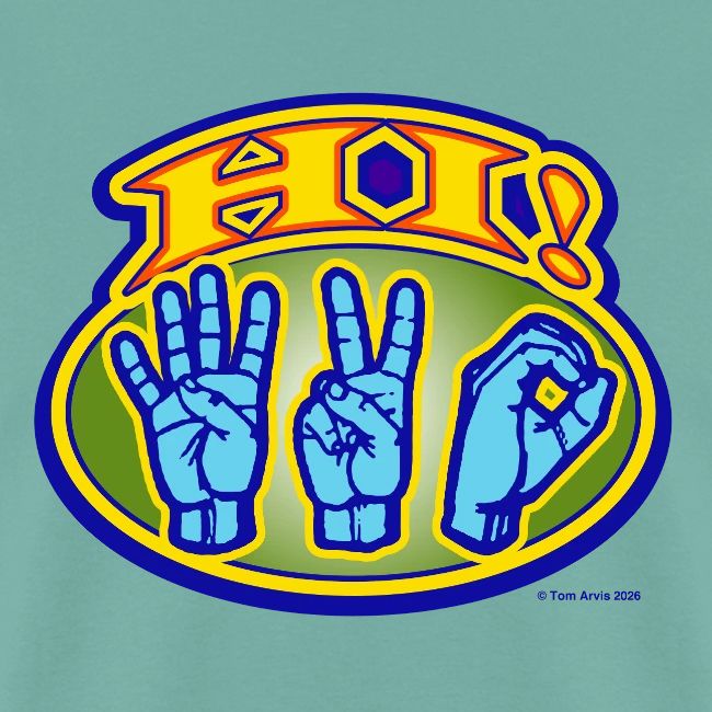 Tom's T-Hall PotTees Series #3 "HI! 420"pot tees