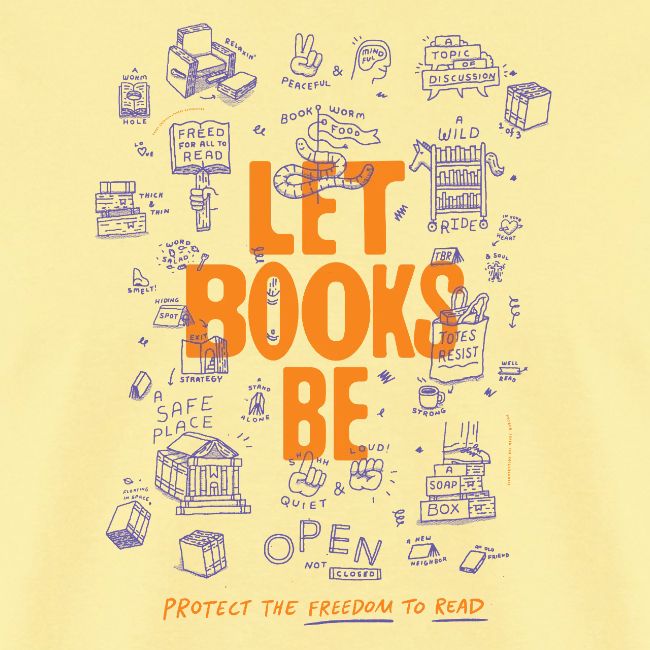 Let Books Be by Mikey Burton