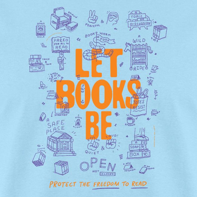 Let Books Be by Mikey Burton