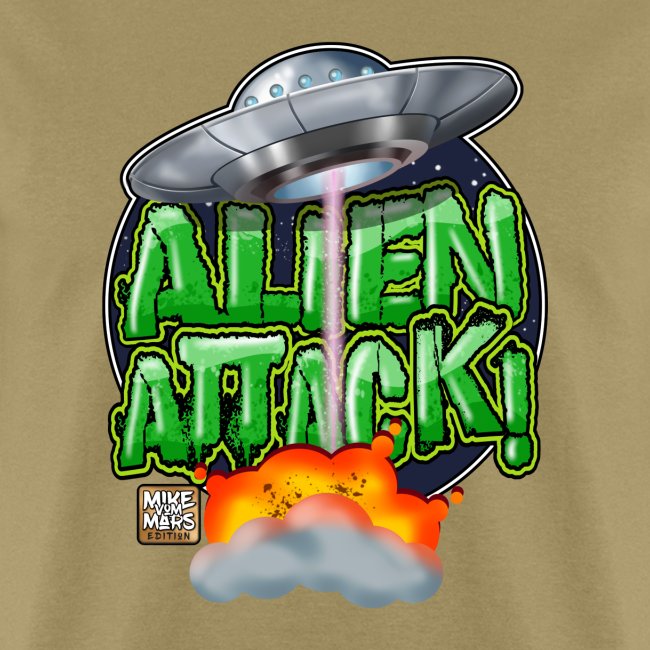 Graffiti "Alien Attack"