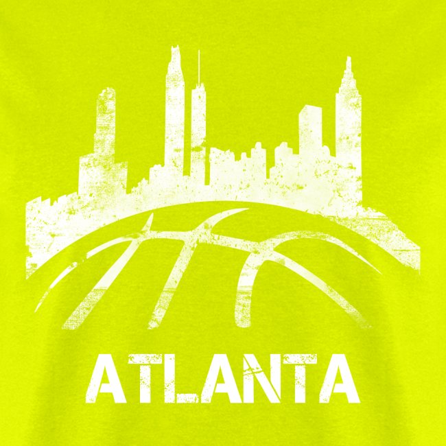 Atlanta Basketball Skyline