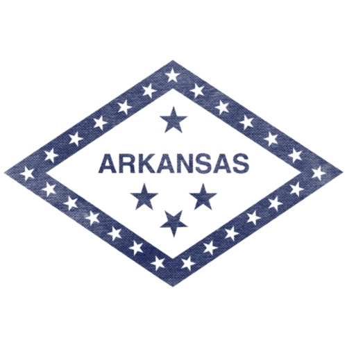 Arkansas Flag - Men's T-Shirt