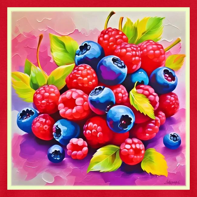 Colorful Berry Feast