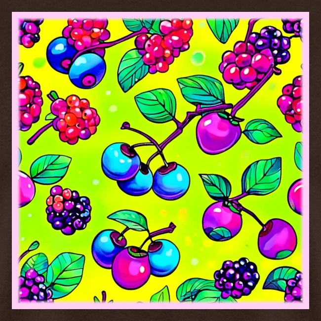 Bright Berry Fruit Pattern