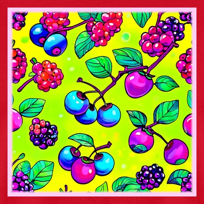 Bright Berry Fruit Pattern