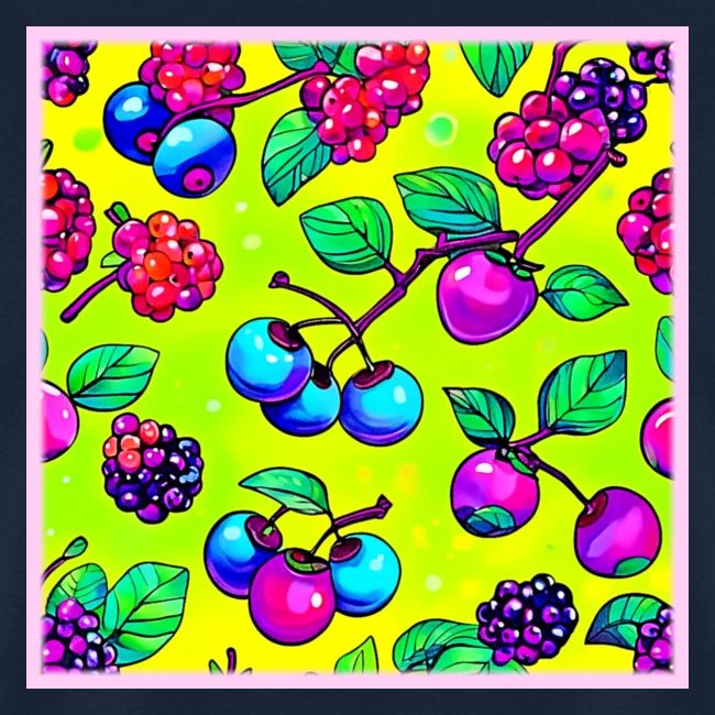 Bright Berry Fruit Pattern