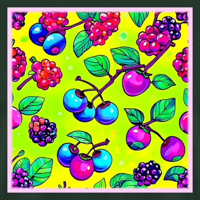 Bright Berry Fruit Pattern
