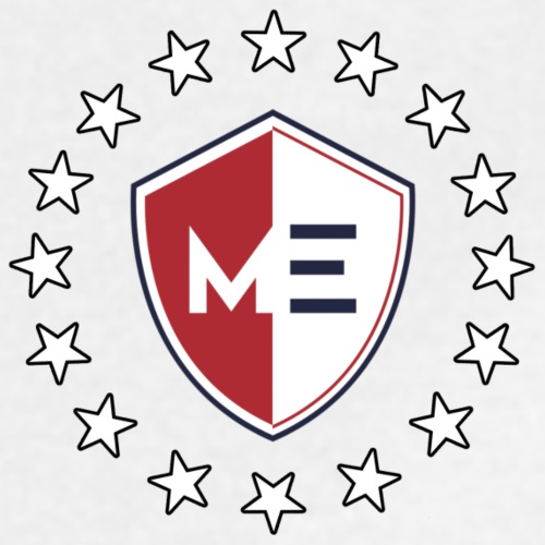 Maxx Exchange Stars Emblem Logo Insignia Badge. - Men's T-Shirt
