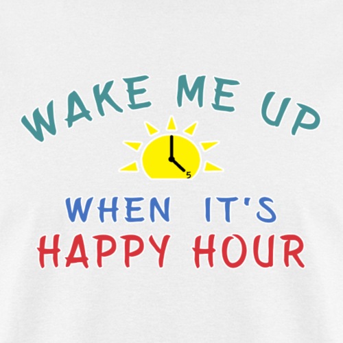 Happy Hour Moonshine Libation Liquor Mixologist. - Men's T-Shirt