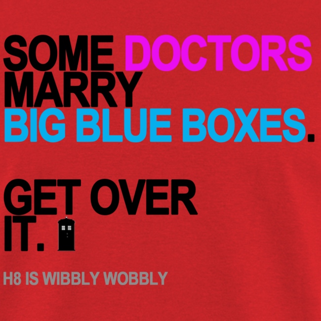 some doctors marry big blue boxes lg tra