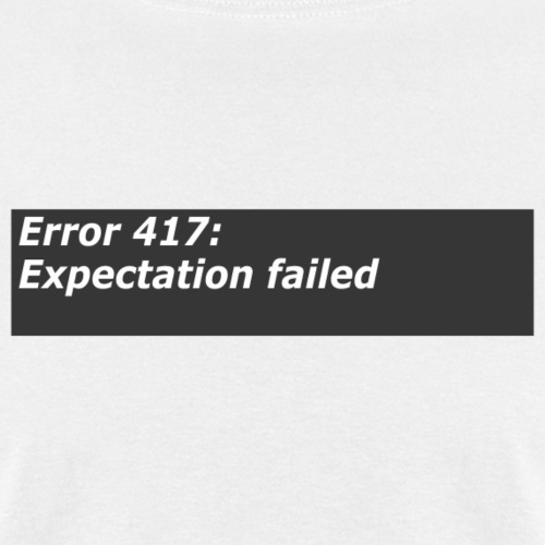 Error 417 expectation failed