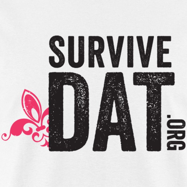 survive dat final logo stacked org color notag out