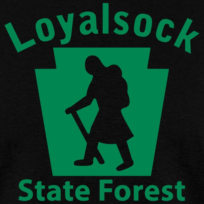 Loyalsock State Forest Keystone Hiker female