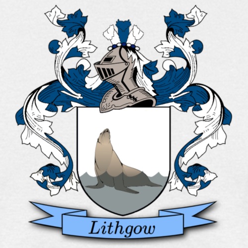 Lithgow Family Crest - Men's T-Shirt