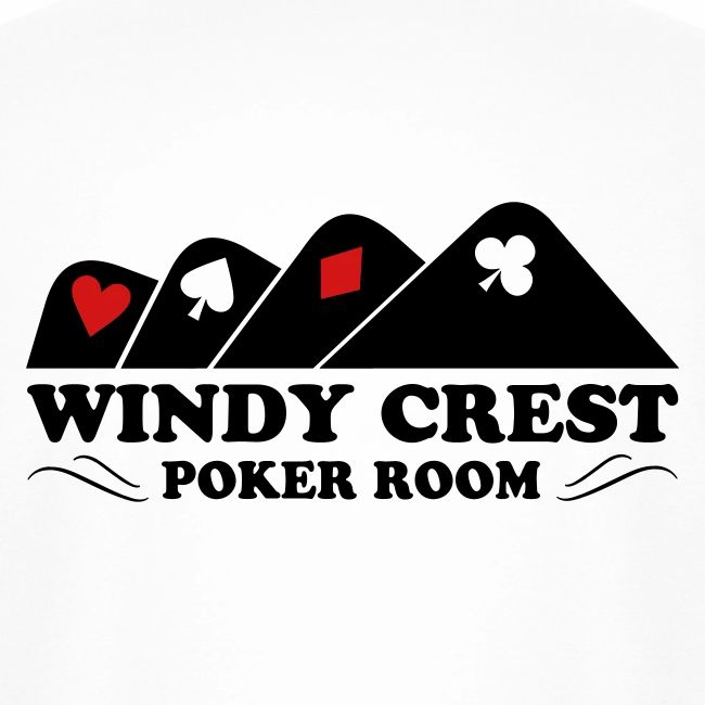 Wc Logo Mens T Shirt Windy Crest Poker Room