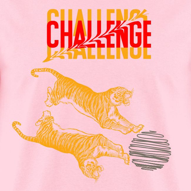 Double tiger fashion, jungle feline animals.
