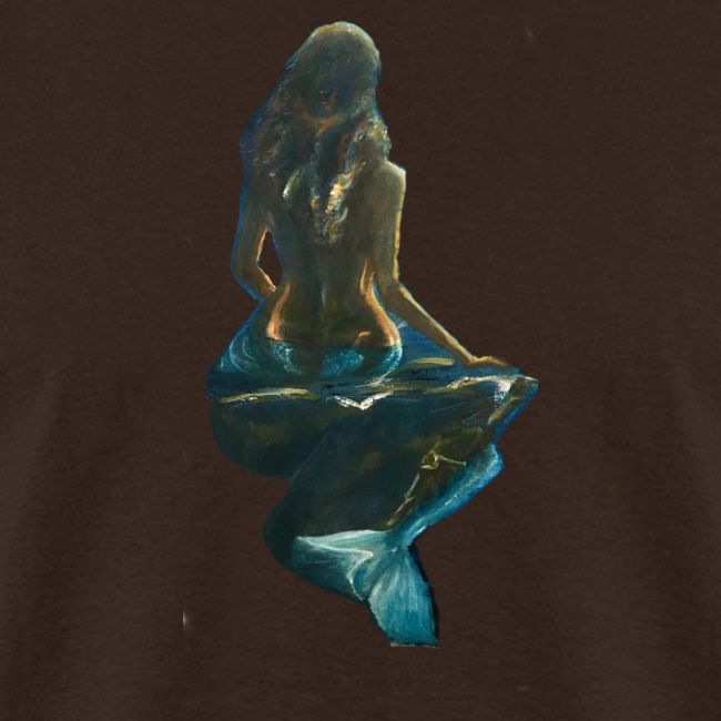 Midnight Mermaid on a rock