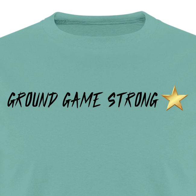 Ground Game Strong Horizontal Dark Mode