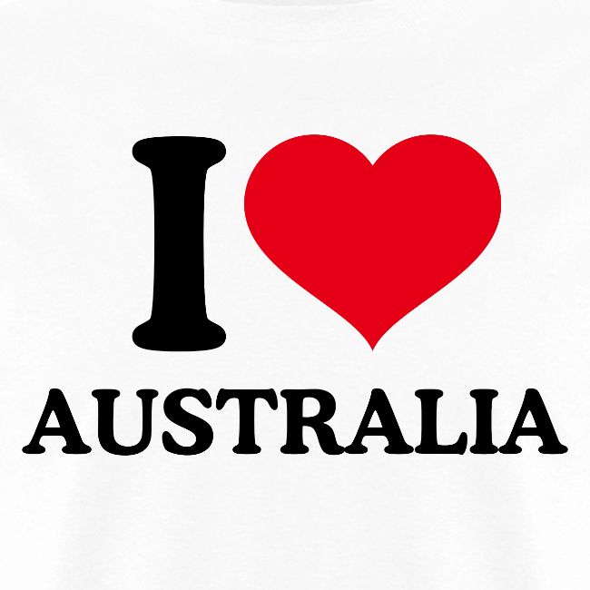 I Love Australia - I heart Australia