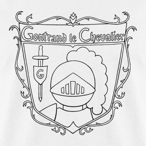 Gontrand à Colorier - T-shirt pour hommes