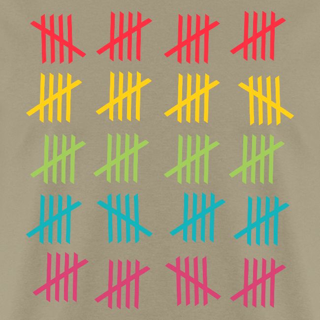 100th Day of School Tally Marks Teacher T-Shirts