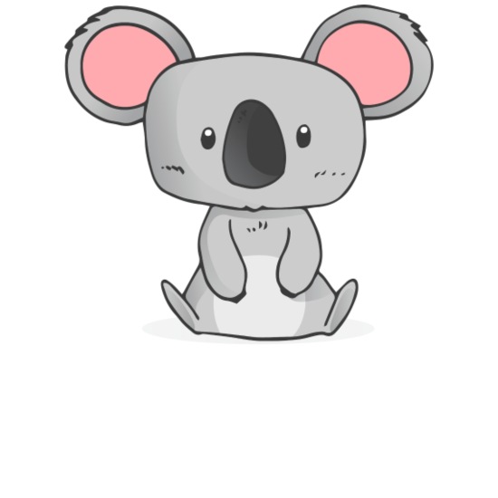 Cartoon Koala Bear Drawing Clipart Emoticon' Men's T-Shirt | Spreadshirt