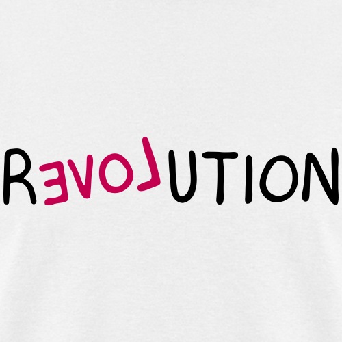 re-LOVE-ution - Men's T-Shirt