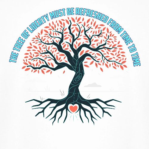 Tree of Liberty - Men's T-Shirt