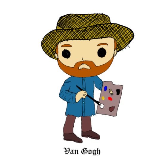 Vincent Van Gogh Cartoon' Men's T-Shirt | Spreadshirt