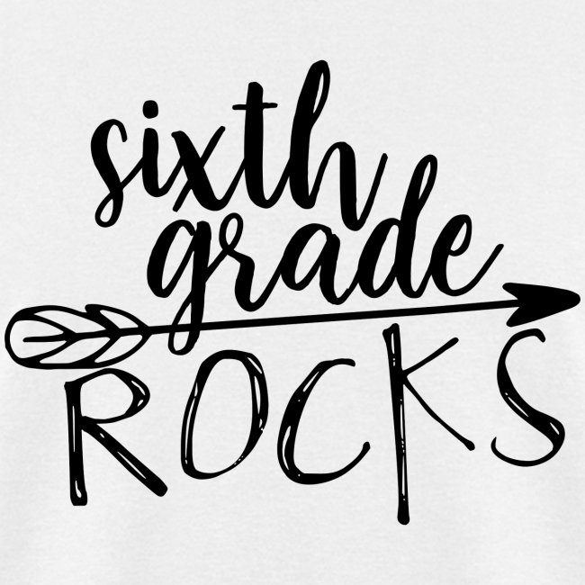 Sixth Grade Rocks Teacher T-Shirts