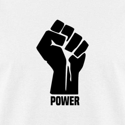 Black Power Fist - Men's T-Shirt