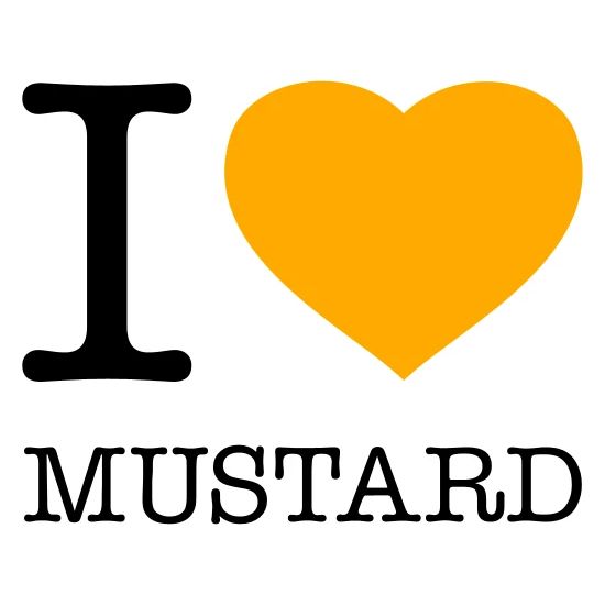 i love wallpaper mustard
