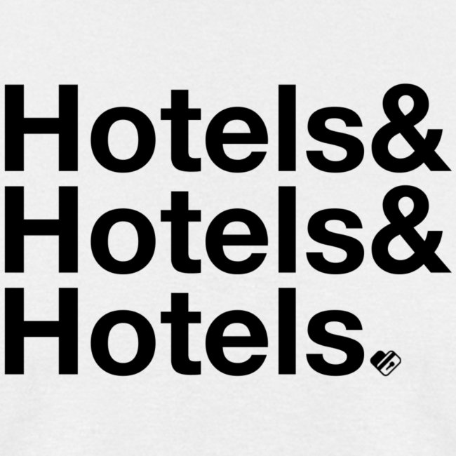Hotels&Hotels&Hotels. - Black