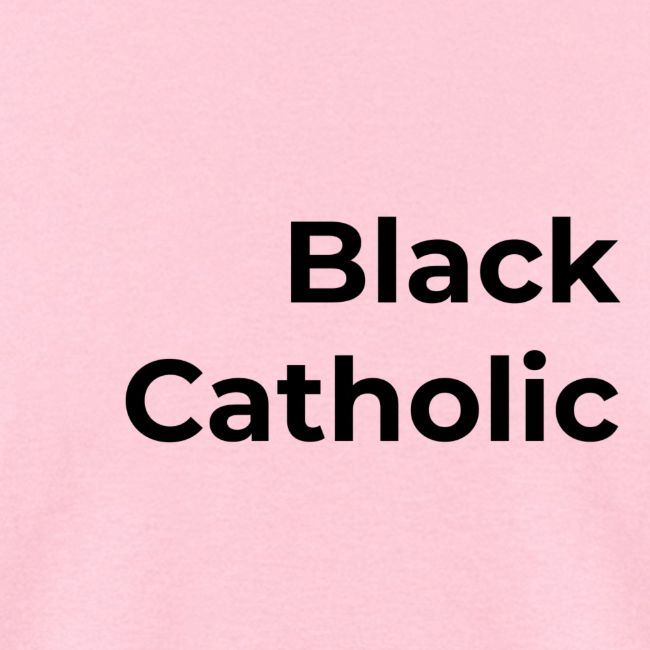 Black Catholic Tee