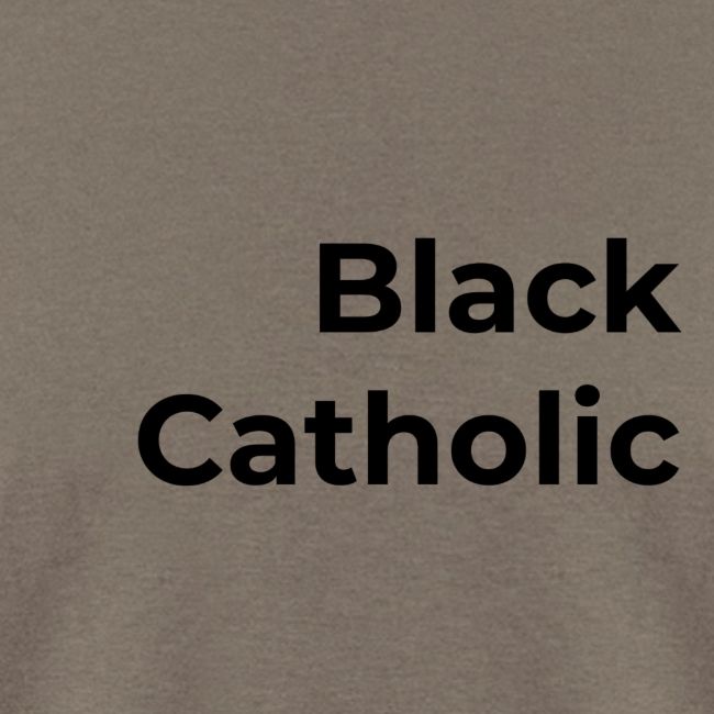 Black Catholic Tee