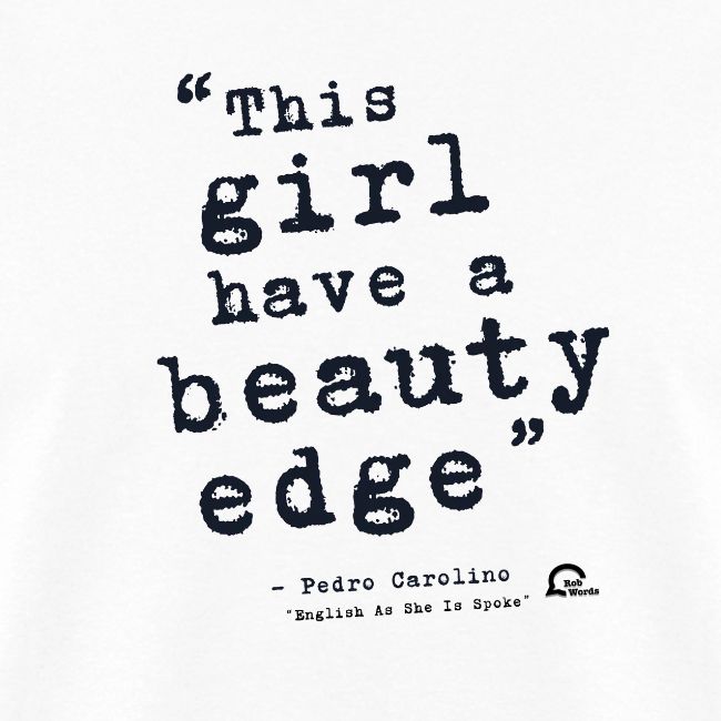 This girl have a beauty edge