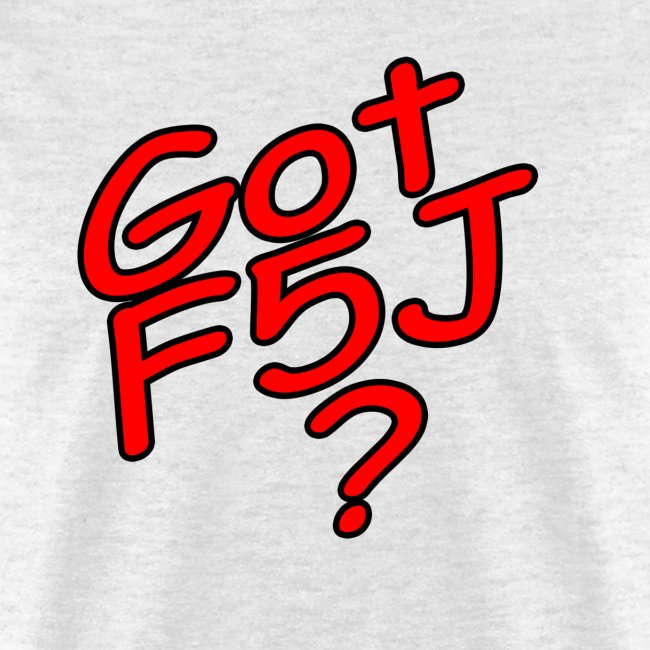 Got F5J? logo, front side only