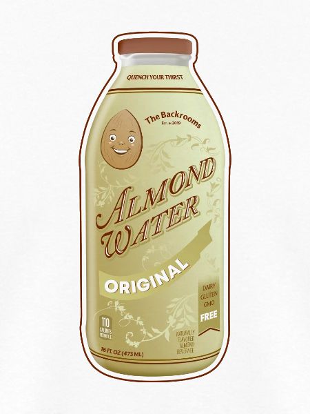 Backrooms Almond Water Original Label