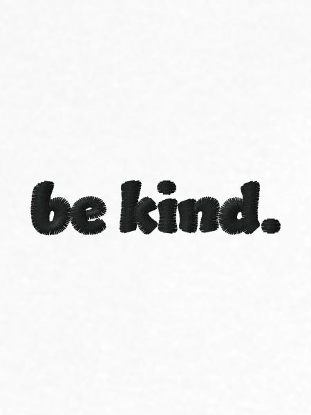 Be kind embroidered