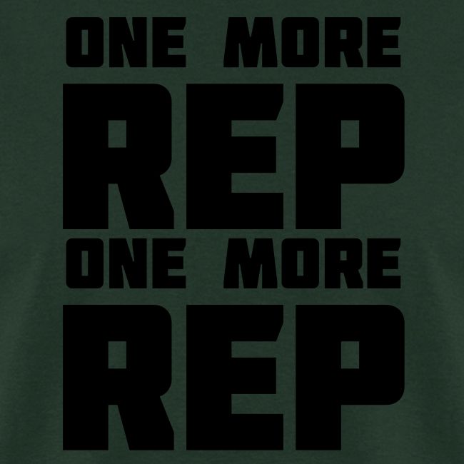 one more rep one more rep