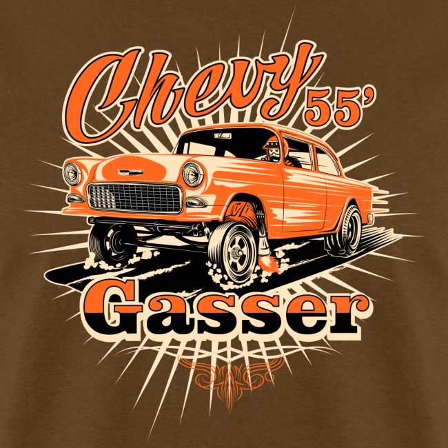 Head’s Up '55 Chevy Gasser T-Shirt