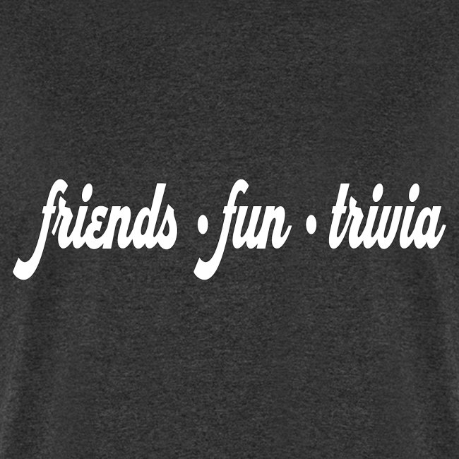 Friends Fun Trivia White