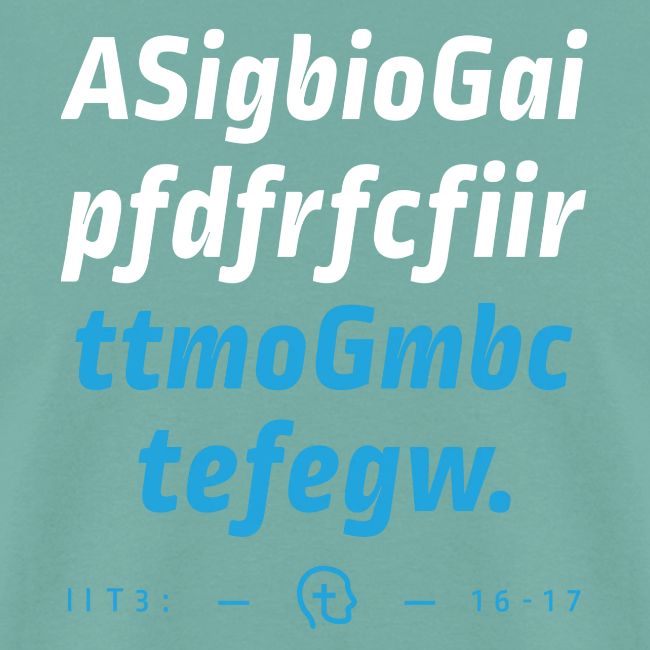 2 Timothy 3:16-17 (NKJV) First Letter Method