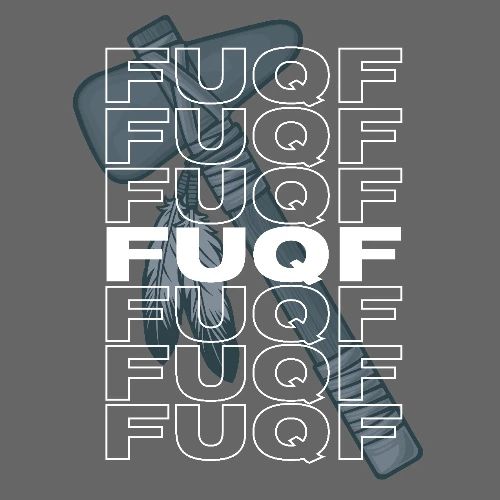 FUQF Repeating with Tomahawk - Men's T-Shirt