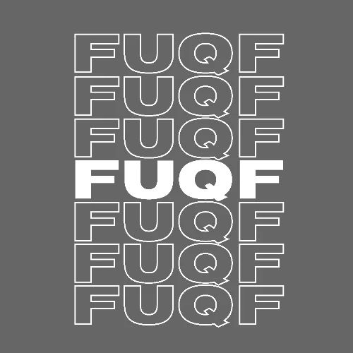 FUQF (Thank You Bag style) - Men's T-Shirt