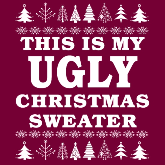 This is My Ugly Christmas Sweater Funny Gift' Men's T-Shirt | Spreadshirt