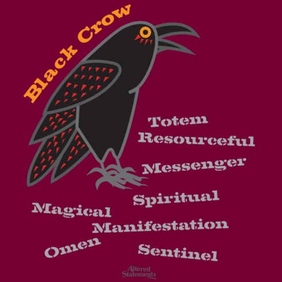 Crow Totem' Men's T-Shirt | Spreadshirt