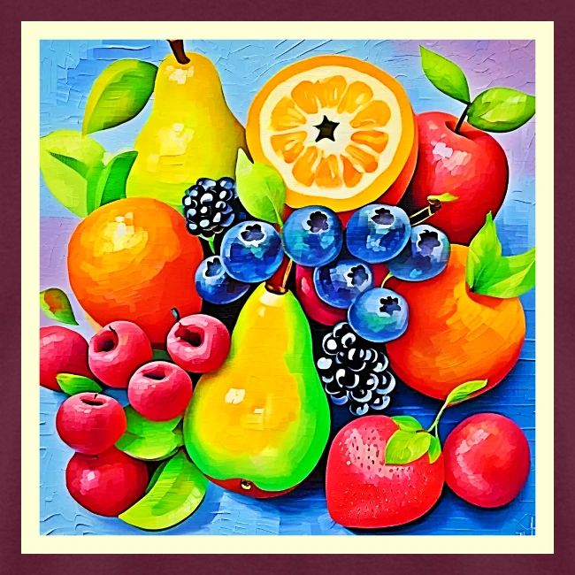 Vibrant Fruit Still Life