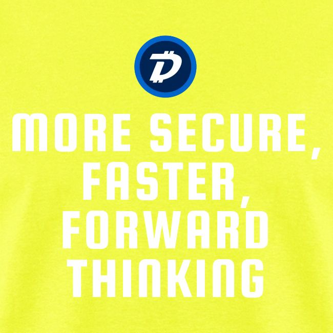 Digibyte. More secure, faster, forward thinking